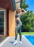 Leggings Lismina Bolsillos Caqui